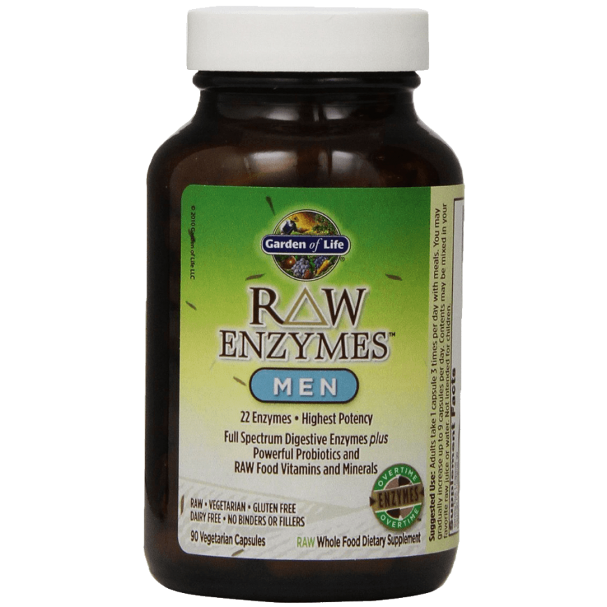 Garden of Life RAW Enzymes(TM) Men 90 Capsules