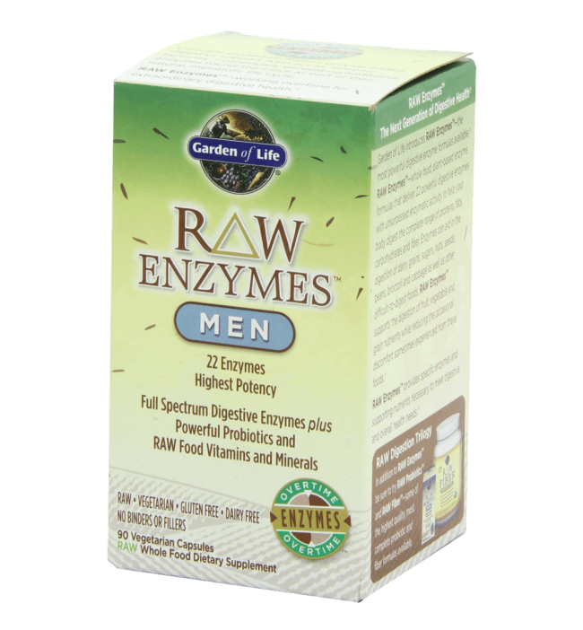 Garden of Life RAW Enzymes(TM) Men 90 Capsules
