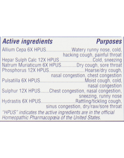 Hyland's Defend Cough and Cold 8 Ounce