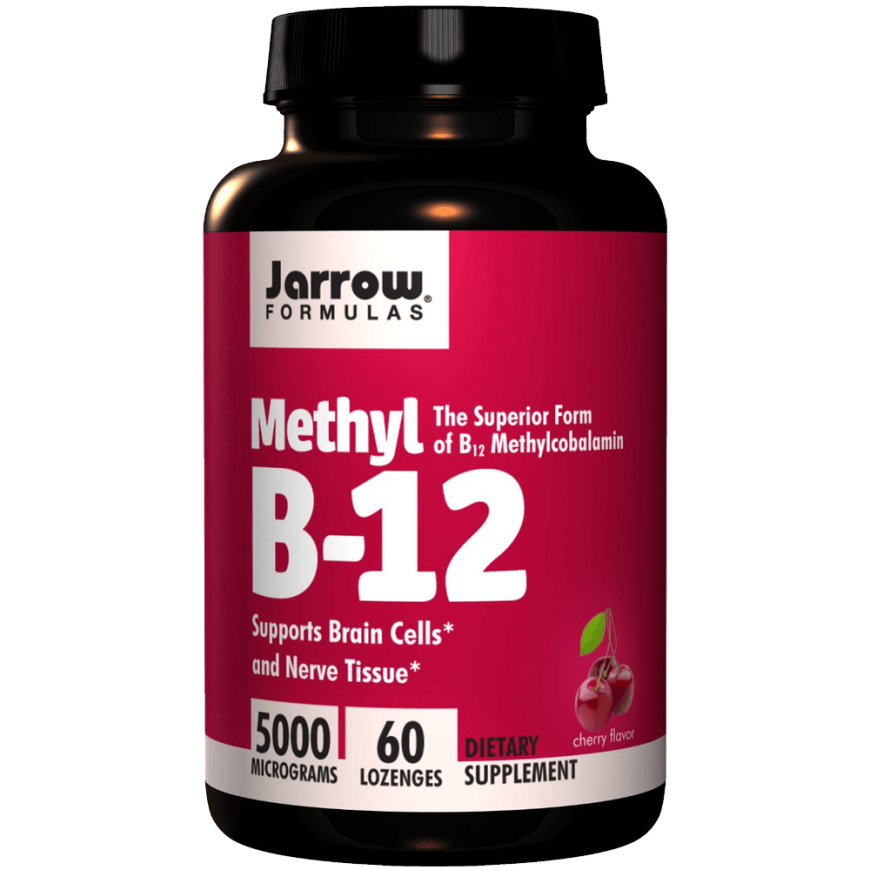Jarrow Formulas Methylcobalamin (Methyl B12) 5000mcg 60 Lozenges