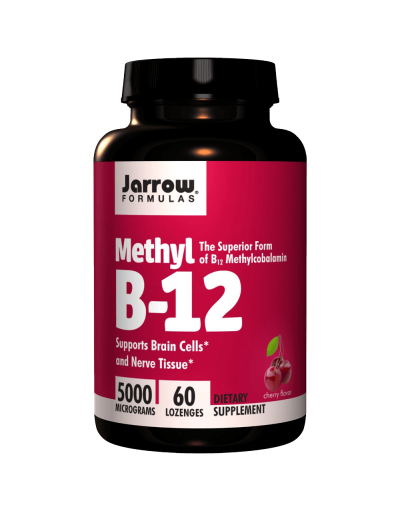 Jarrow Formulas Methylcobalamin (Methyl B12) 5000mcg 60 Lozenges