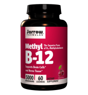 Jarrow Formulas Methylcobalamin (Methyl B12) 5000mcg 60 Lozenges